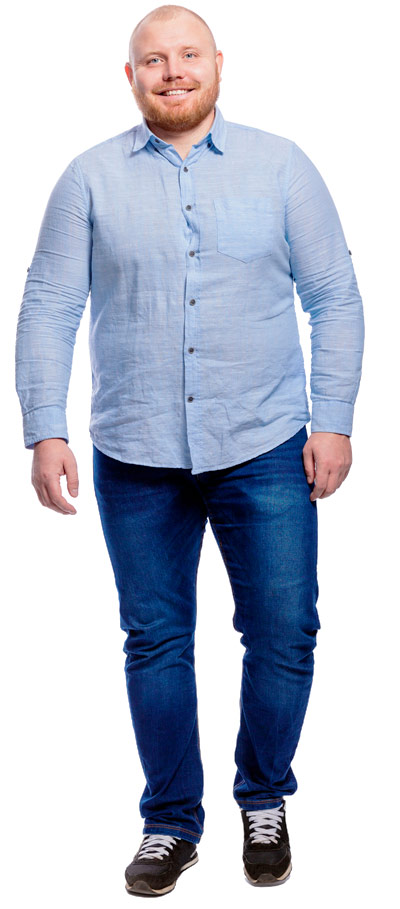 Jeans Übergrößen Männer