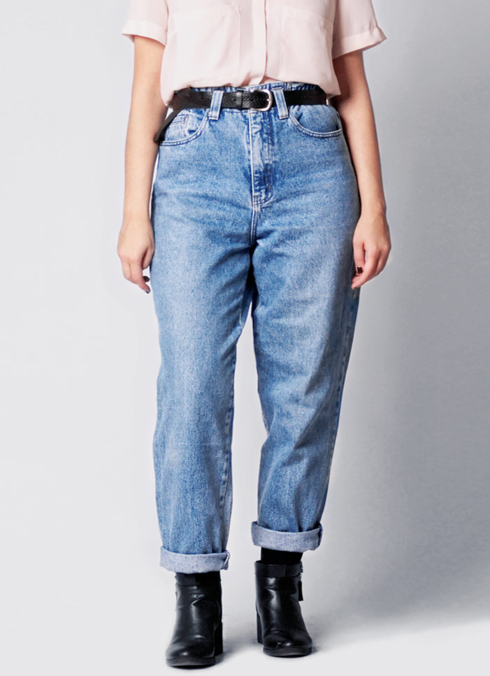 Mom Jeans Stylen Mom Jeans Outfit Mom Jeans Bei Kurven