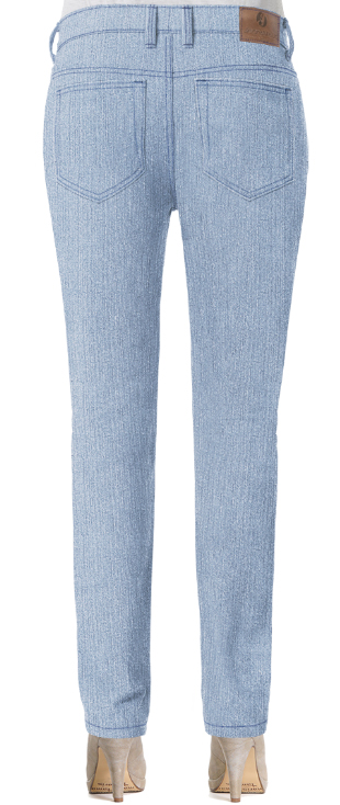 Damen Straight Jeans für kleine Po's